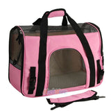 Pet Carrier Soft Sided Large Cat/Dog Comfort Travel Bag Oxford Airline Approved