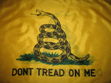 3x5 Gadsden Don't Tread On Me Yellow Snake Double Sided Flag 3'x5' Banner