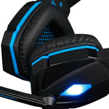 Gaming Headset Surround Stereo Headband Headphone USB 3.5mm LED with Mic for PC