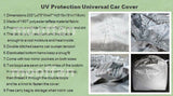 Outdoor Indoor Full Car Cover Popular Vehicles Universal Fit Waterproof Cover