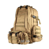 55L Outdoor Military Molle Tactical Backpack Rucksack Camping Bag