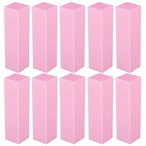 10Pcs Buffing Buffer Block Files Acrylic Pedicure Sanding Manicure Nail Art Tips