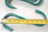 S HOOK 5 PC.10" INCH JUMBO STEEL GREEN S-HOOKS PVC COATED PLANT HANGER