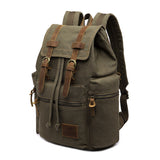Vintage Retro Canvas Backpack Travel Sport Rucksack Satchel Hiking School Bag