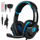 3.5mm Stereo Wired Gaming Headsets  Headphones w/Mic For PS4 Xbox