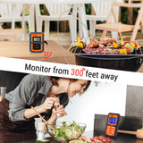 ThermoPro Digital Wireless Meat Cooking Thermometer BBQ Grill Oven Thermometer