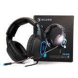 Sades Gaming Headset Stereo Headphone 3.5mm Wired W/Mic For PS4 Xboxone PC