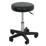 Adjustable Salon Stool Hydraulic Saddle Rolling Chair Tattoo Facial Massage Spa