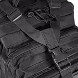 EDC Outdoor Military Tactical Backpack Rucksack Hiking Camp Travel Bag Black