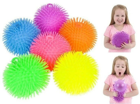 9 Inch Large Jumbo Puffer Balls Stress Ball for Kids Tactile Fidget Toy