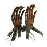 Halloween Haunters Severed Skeleton Zombie Hands Groundbreaker Prop Decoration