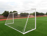 PE Football Soccer Goal Post Net Sports Training Practice Outdoor 24X8FT 12X6FT