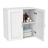 Wall Mount Bathroom Cabinet Organizer Kitchen Cupboard w/Door Storage Shelf Home