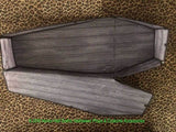 Life Size POP-UP INSTANT COFFIN PROP w-LID Haunted House Cemetery Decoration-5ft