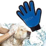 Pet Grooming Gloves Brush Dog Cat Hair Remover Mitt Massage Deshedding 1 Pair