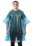 Wet Weather Rain Poncho Waterproof Polyethylene 50x80 Lightweight Rothco