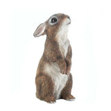 standing baby Bunny Rabbit outdoor yard garden lawn art decor statue sculpture