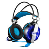 Gaming Headset Surround Stereo Headband Headphone USB 3.5mm LED with Mic for PC