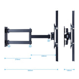 Universal Articulating Arm TV Wall Mount Holder Stand LED LCD 32 39 40 42 48 50"