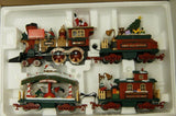 New Bright 384 Holiday Express Christmas Electric Animated Train Set