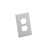 10 PACK Electrical Outlet Wall Face Plate Cover Single Duplex Residential WHITE