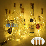 3pcs Wine Bottle Cork Lights Copper Led Light Strips Rope Lamp Kit DIY for Decor