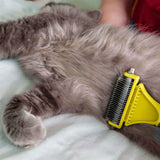 Pet Dog Cat Hair Fur Shedding Trimmer Grooming Dematting Rake Comb Brush Tool