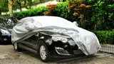 L - Foldable Waterproof Snow Wind Dust Resistant UV Outdoor Full  Auto Car Cover