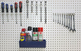 Plastic 71 pc Peg Hook Kit & Bin Assortment PEGBOARD NOT INCLUDED