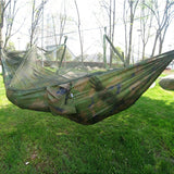 Military Jungle Hammock Mosquito Net Camping Travel Parachute Hanging Bed Tent