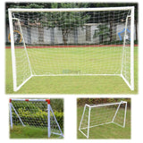 6 x 4ft Football Soccer Goal Post Net For Kids Outdoor Football Match Training