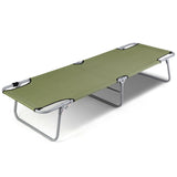 Portable Foldable Camping Bed Army Military Camping Cot Hiking Outdoor Travel