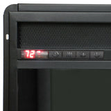 23 in. Freestanding Electric Fireplace Insert Heater with Remote Control