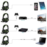 3.5mm Stereo Wired Gaming Headsets  Headphones w/Mic For PS4 Xbox