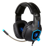 Sades Gaming Headset Stereo Headphone 3.5mm Wired W/Mic For PS4 Xboxone PC