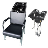 Backwash Shampoo Bowls Sink Barber Chair Unit Station Beauty Spa Salon Equipment