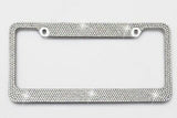 SWAROVSKI CRYSTALS license plate frame 7 rows !!!Bling frame