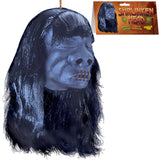 5in Gothic Luau Tiki Bar-VOODOO SHRUNKEN HEAD-Halloween Prop Decoration Gag Gift