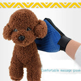 Pet Dog Cat Deshedding Brush Glove Gentle True Efficient Touch Massage Grooming