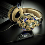 Gaming Headset Surround Stereo Headband Headphone USB 3.5mm LED with Mic for PC