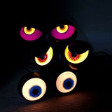 String Halloween Spooky Flashing Eyes Peep N Peepers Set of 3 Colored Eyeballs