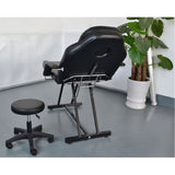 Portable Tattoo Parlor Spa Salon Facial Bed w/Free Stool 75" Massage Table Chair