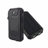 Waterproof 300000mAh Dual USB Portable Solar Charger Solar Power Bank For Phone