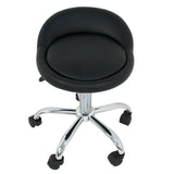 Rolling Swivel Stool w/Wheels Adjustable Tattoo Facial Massage Spa Salon