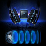 Gaming Headset Stereo7.1 Surround Sound USB Headphone For PC Laptop