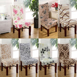 Stretch Spandex Chair Cover Dining Room Wedding Party Décor Pattern Seat Cover