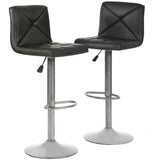 PU Leather Modern Adjustable Swivel Barstools Hydraulic Chair Bar Stools