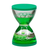 Mini Hourglass Sensory Visual Stimulation Tumbler Bubbler Autism Stress Relief