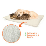 Pet Bed Self Warming Cushion Pad Mattress Pillow Soft Winter Warm Washable