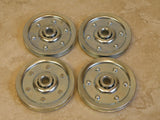 Garage Door 3" Sheave Pulleys (4 pack) - Extension Spring Pulley Wheel